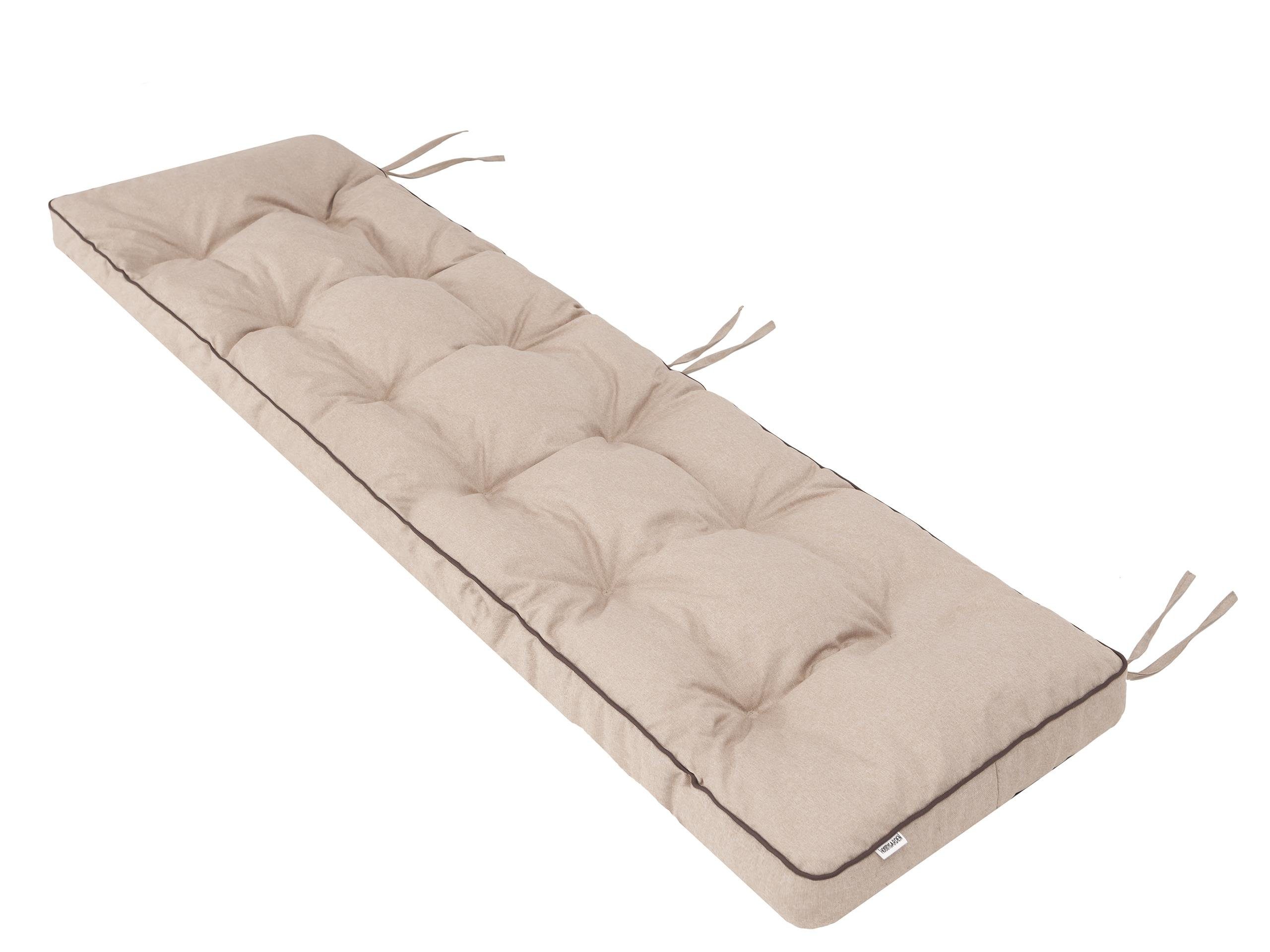 Bjird Bankauflage Auflage für Gartenbank 120x40, 120x50, 150x40, 150x50